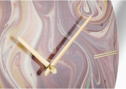 Reflets Miroir – Reloj de Pared Glam Mix Ø60x5 cm