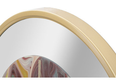 Reflets Miroir – Horloge Murale Glam Mix Ø60x5 cm