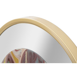 Reflets Miroir – Horloge Murale Glam Mix Ø60x5 cm
