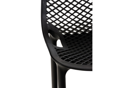 Lot de 2 tabourets de bar Air, noirs