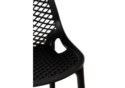 Lot de 2 tabourets de bar Air, noirs