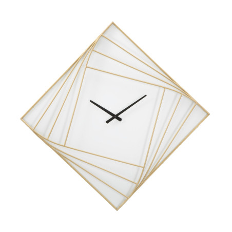 Goldy Line – El Reloj de Pared Glamour Excepcional 85x6x85 cm