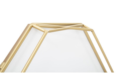 Octogone Doré – Orologio da Parete Glam 56x6,5x56 cm