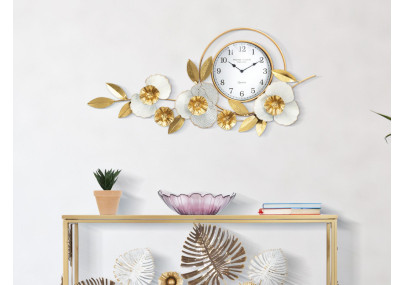 Cascade Flow – Orologio da Parete Glam 92,5x8x45,5 cm