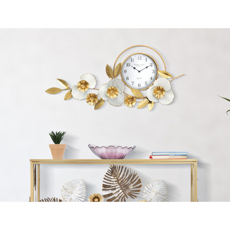 Cascade Flow – Reloj de Pared Glam 92,5x8x45,5 cm