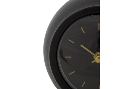 La Petite Balle Noire – Horloge de Table Glam 16x13x19 cm