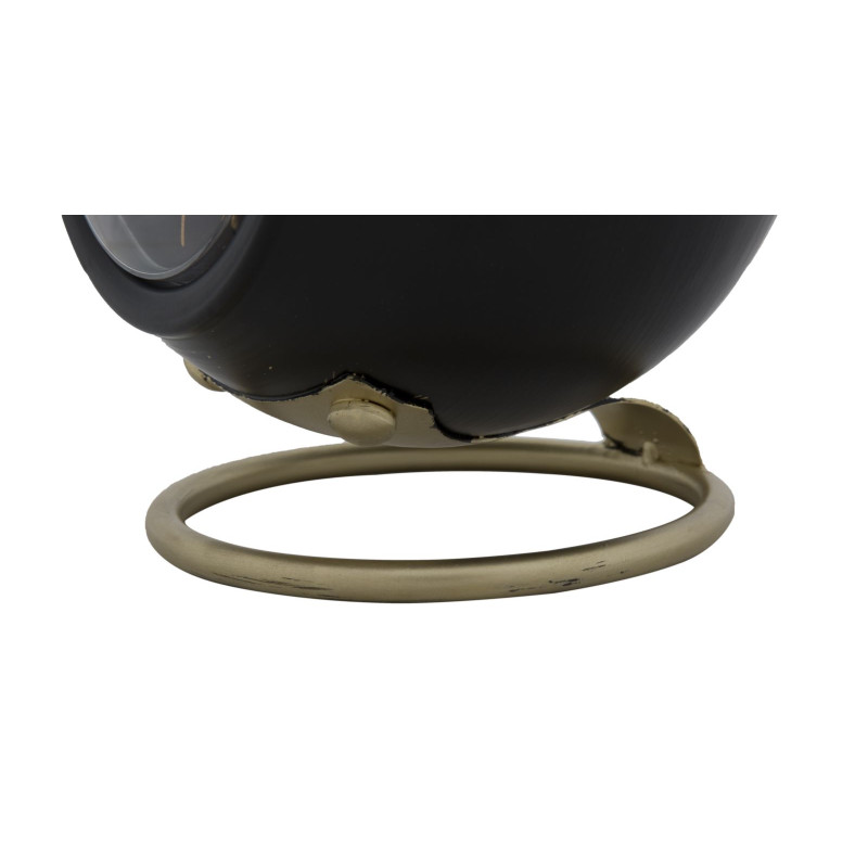 La Petite Balle Noire – Horloge de Table Glam 16x13x19 cm