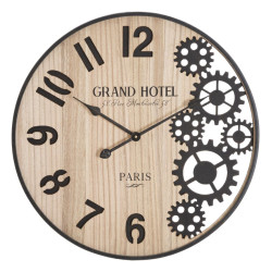 La Majestuosa – Reloj de Pared Industrial Ø60x4,5 cm