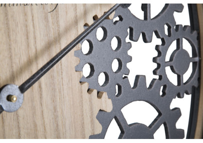 La Majestuosa – Reloj de Pared Industrial Ø60x4,5 cm