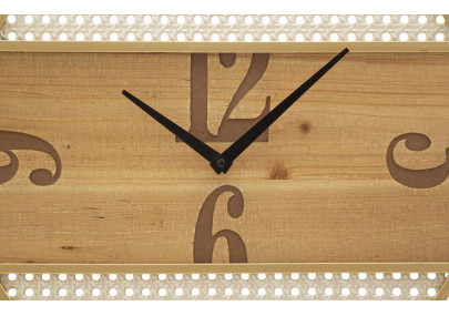 Le Mont Fuji du Temps – Horloge Murale Boho Chic Ø50x3,5 cm