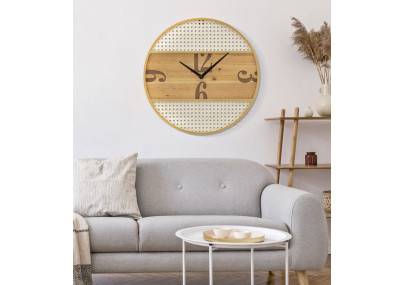 Le Mont Fuji du Temps – Orologio da Parete Boho Chic Ø50x3,5 cm