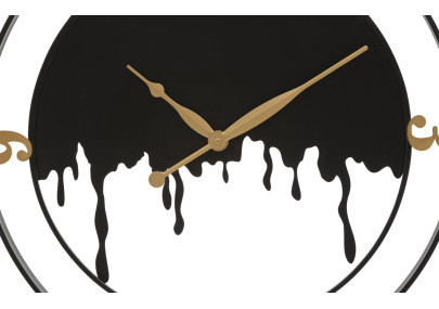 Explosión Splash – Reloj de Pared Glam Ø66x4 cm