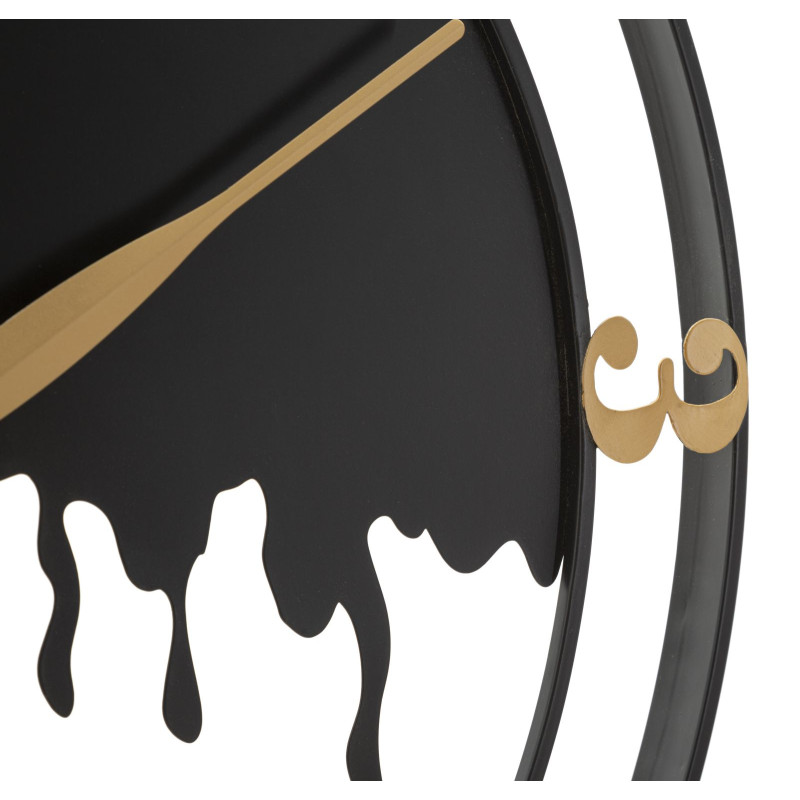 Explosión Splash – Reloj de Pared Glam Ø66x4 cm