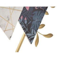 Triangle d’Art – Orologio da Parete Glam 75x4,5x59 cm