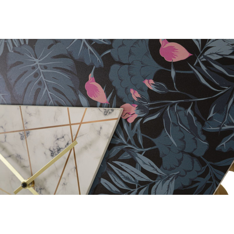 Triangle d’Art – Horloge Murale Glam 75x4,5x59 cm