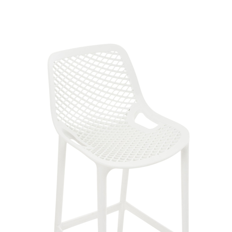 Lot de 2 tabourets de bar Air blancs