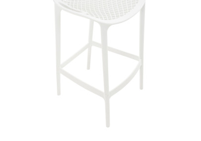 Lot de 2 tabourets de bar Air blancs