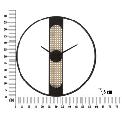 Ribby l’Artistique – Orologio da Parete Boho Chic Ø60x5 cm