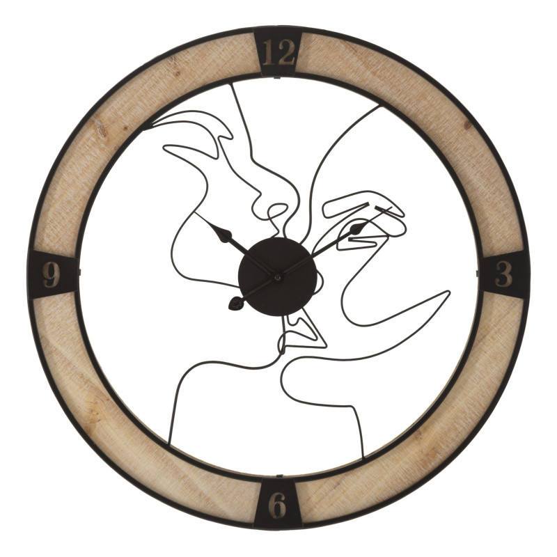 El Amor Eterno – Reloj de Pared Boho Chic Ø60x3 cm