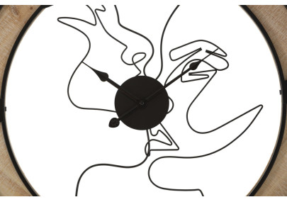 El Amor Eterno – Reloj de Pared Boho Chic Ø60x3 cm