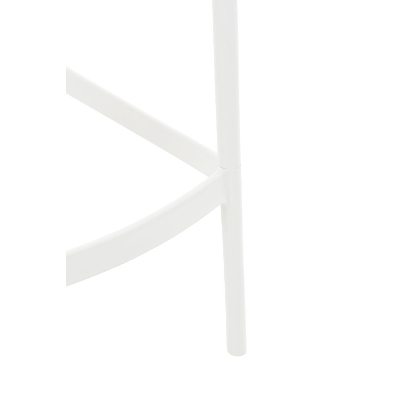 Lot de 2 tabourets de bar Air blancs