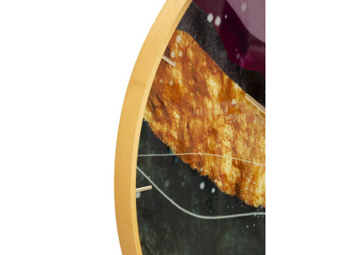 Mity en Verre – Horloge Murale Glam Ø80x5 cm