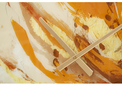 Toply Étincelant – Orologio da Parete Glam Vetro Ø80x5 cm