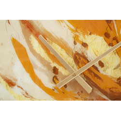 Toply Étincelant – Reloj de Pared Glamour de Cristal Ø80x5 cm