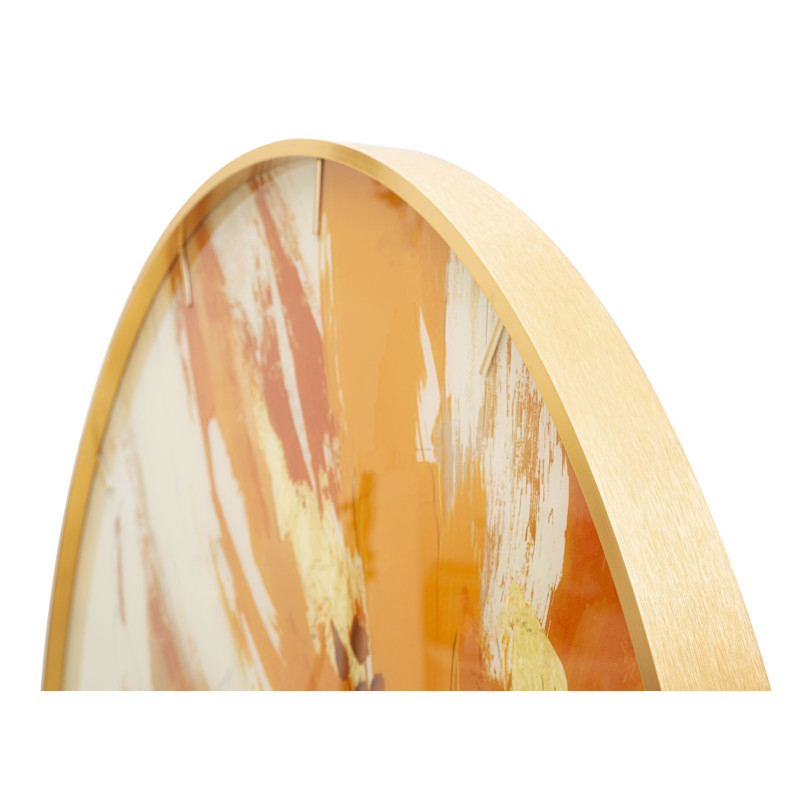 Toply Étincelant – Orologio da Parete Glam Vetro Ø80x5 cm