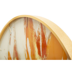 Toply Précieux – Relógio de Parede Glamour em Vidro Ø60x5 cm