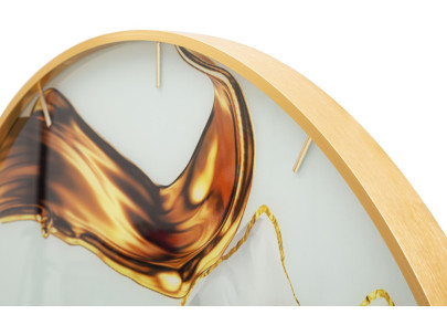 Rose de Cristal – Orologio da Parete Glam Ø80x5 cm