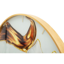 Rose de Cristal – Reloj de Pared Glam Ø80x5 cm