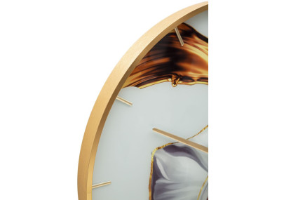 Rose de Verre – Relógio de Parede Glam Ø60x5 cm