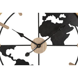 World New – Reloj de Pared Boho Chic Ø60x5 cm