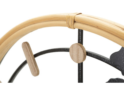 World New – Reloj de Pared Boho Chic Ø60x5 cm