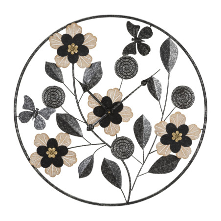 Divaker – L’Horloge Murale Boho Chic Ø67x5,5 cm