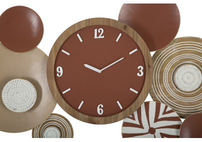 Grande Epopea Etnica – Orologio da Parete Boho Chic 127,6x7,6x61 cm