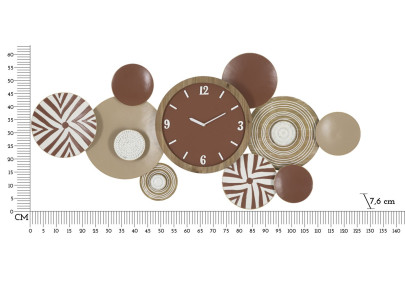 Grande Epopea Etnica – Orologio da Parete Boho Chic 127,6x7,6x61 cm