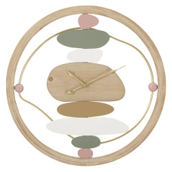 Arcobaleno del Tempo – Orologio da Parete Moderno Colorato Ø57x3,8 cm