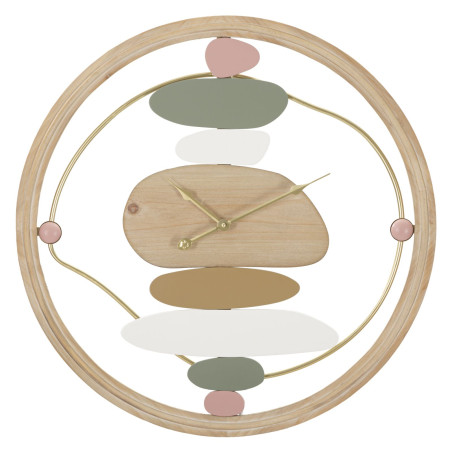 Arcobaleno del Tempo – Orologio da Parete Moderno Colorato Ø57x3,8 cm