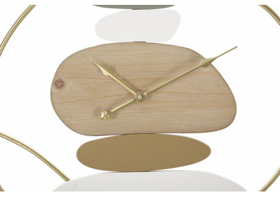 Arc-en-Ciel du Temps – Horloge Murale Moderne Colorée Ø57x3,8 cm