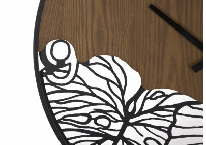 Nature & Bois – Reloj de Pared Moderno Ø60x2 cm