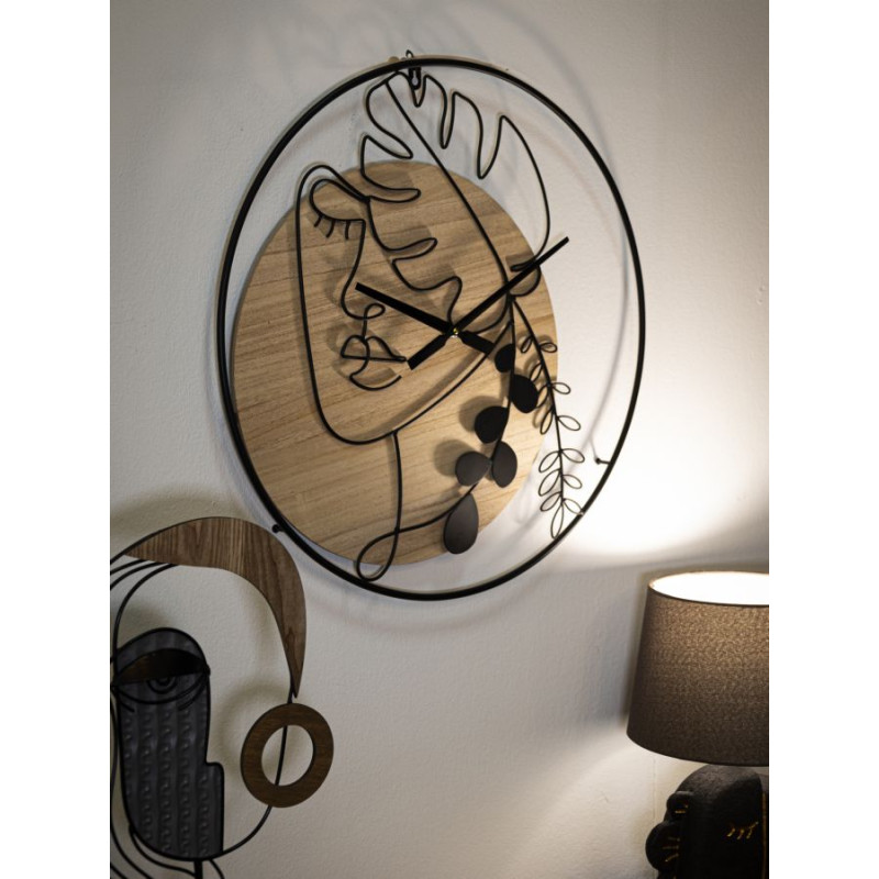 Elegancia A – Reloj de Pared Moderno Ø60x2 cm
