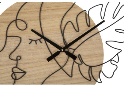 Élégance B – Reloj de Pared Moderno Ø60x2 cm