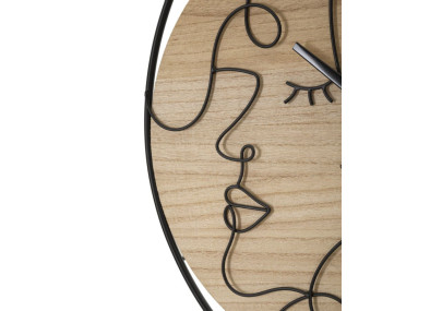 Élégance B – Reloj de Pared Moderno Ø60x2 cm