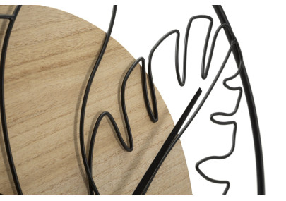 Élégance B – Horloge Murale Moderne Ø60x2 cm