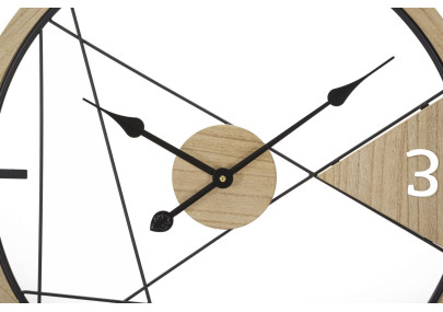 Design Geometrico – Orologio da Parete Moderno Ø60x2,5 cm