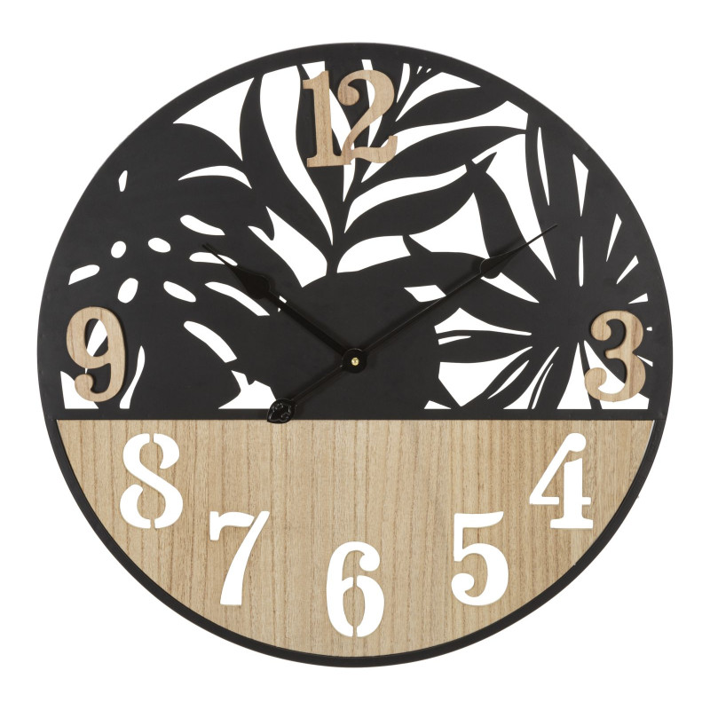 Palmeras Tropicales – Reloj de Pared Moderno Ø60x2,5 cm