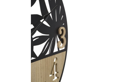 Palmiers Tropicaux – Relógio de Parede Moderno Ø60x2,5 cm