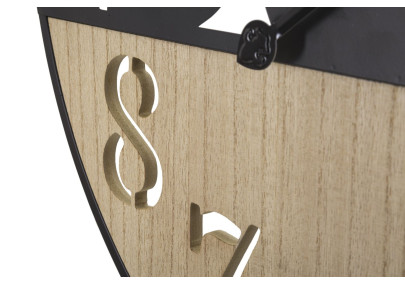 Palmiers Tropicaux – Horloge Murale Moderne Ø60x2,5 cm